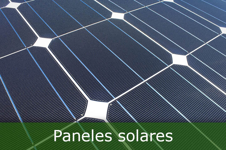 placa fotovoltaica para transformar la radiación del sol en energía